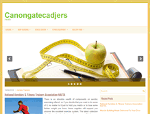 Tablet Screenshot of canongatecadjers.com